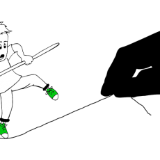 Op ontdekkingsreis naar mezelf, Balanceren op een veel te hoge lat..