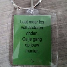 Over Leven: Laat maar los wat anderen vinden..