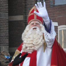 De intocht van  Sinterklaas